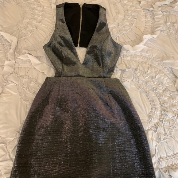 NBD Metallic Cocktail Dress - Picture 3 of 4